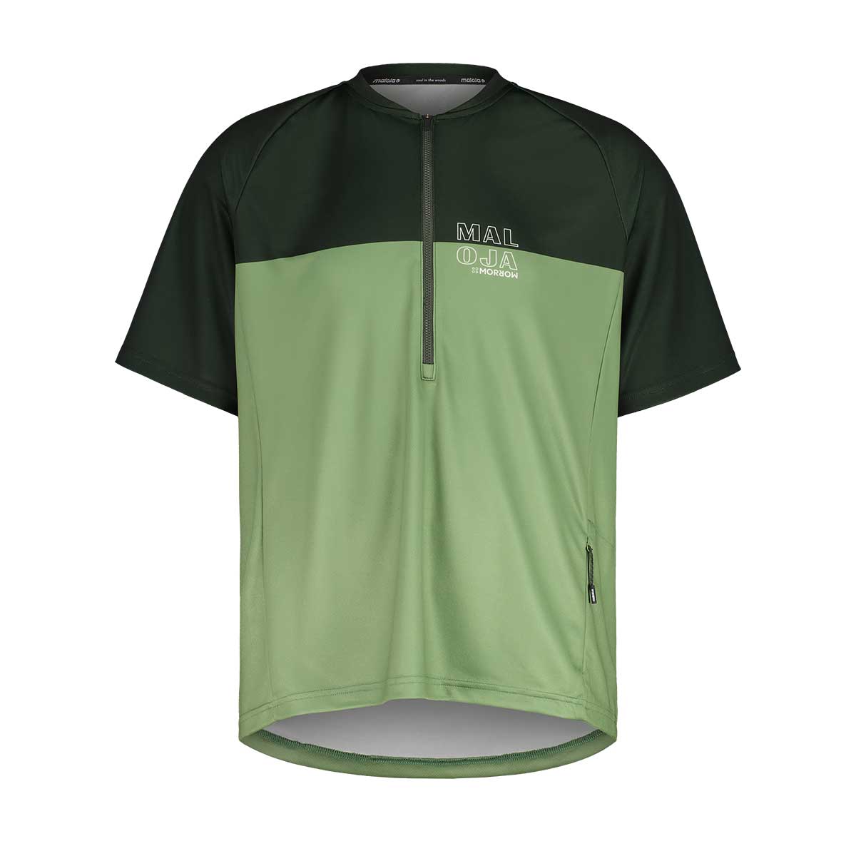Maloja BarettiM All Mountain Jersey Men's in Pastel Clover Multi